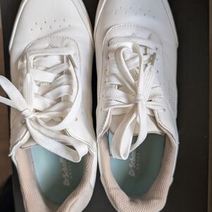 Dr. Scholl's Classic White Lace-Up Sneakers